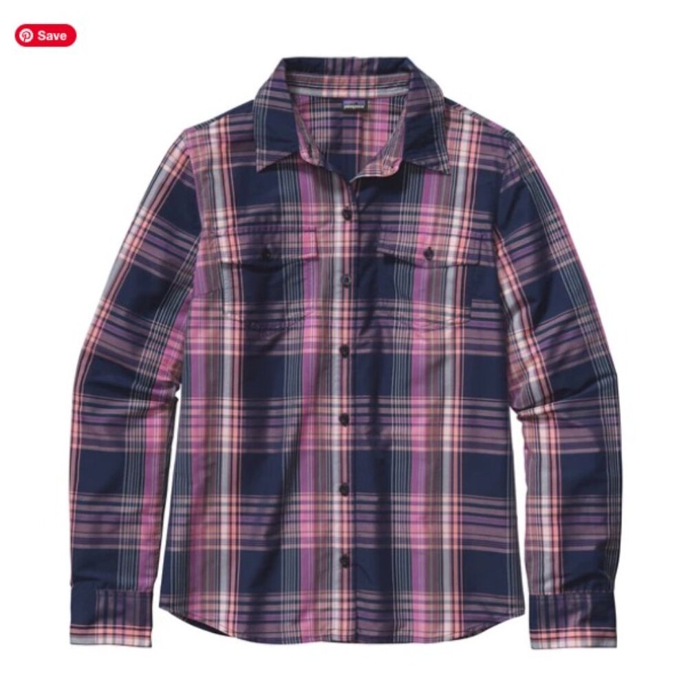 Patagonia W's Long-Sleeved Overcast Shirt Size 6
